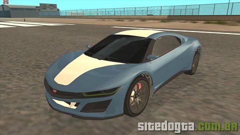 Dinka Jester do GTA V para GTA San Andreas